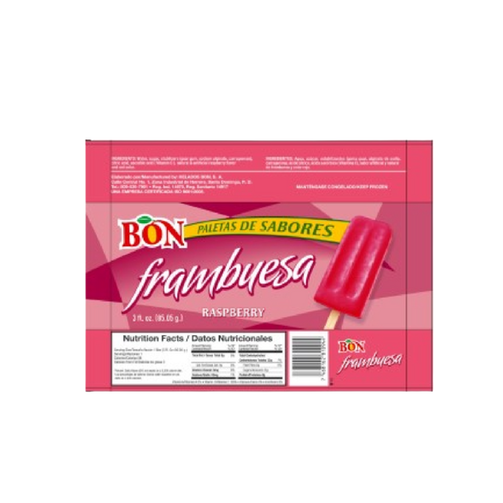 Bon Raspberry Popsicle 88Ml