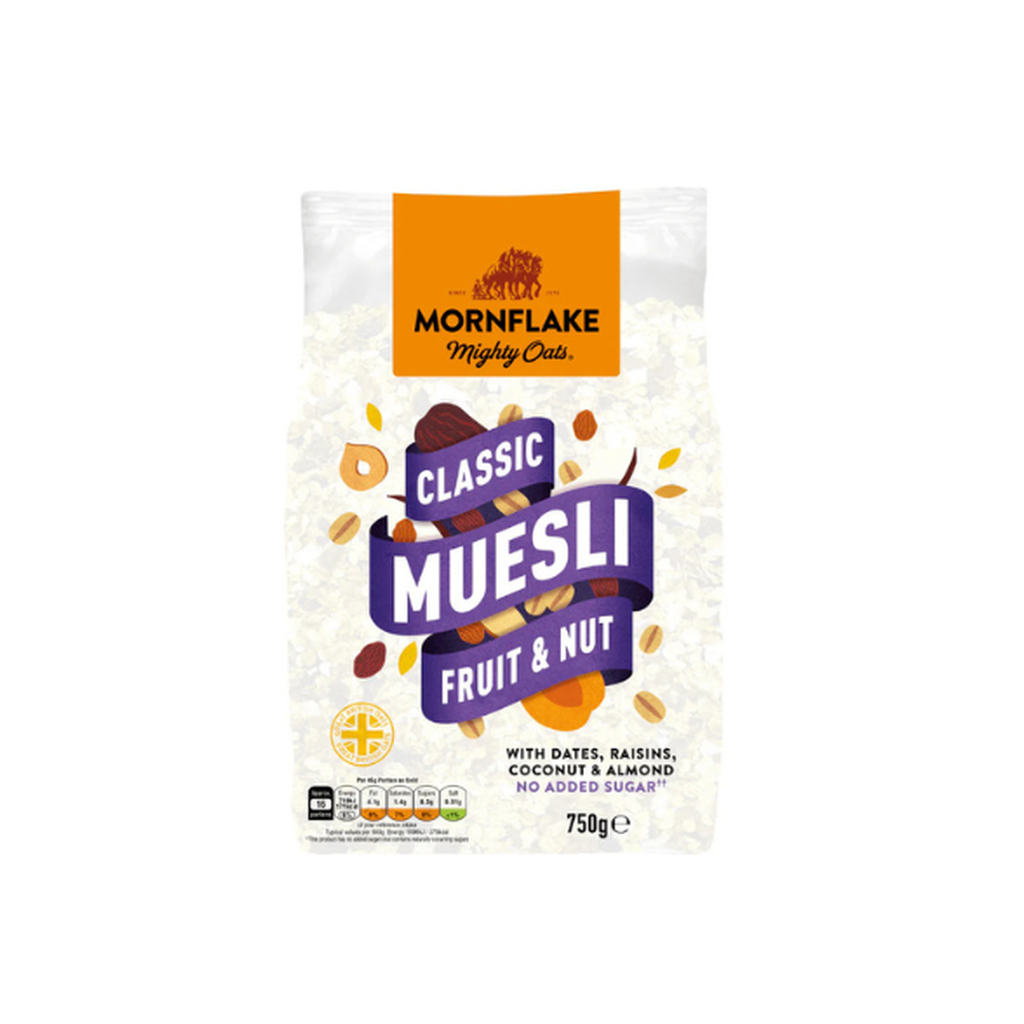 Mornflake Classic Muesli Fruit & Nut 750