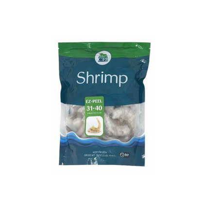 Cpj 31-40 Peeled Shrimp Tail-On 454G