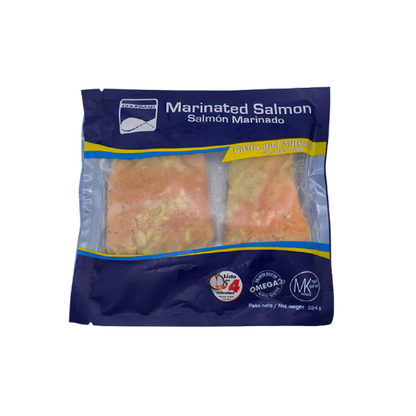 Gourmar Salmon Mar Garlic & Mustard 11Oz