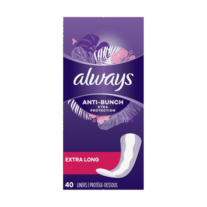 Always Max Pantiliners Ext Long 40'S