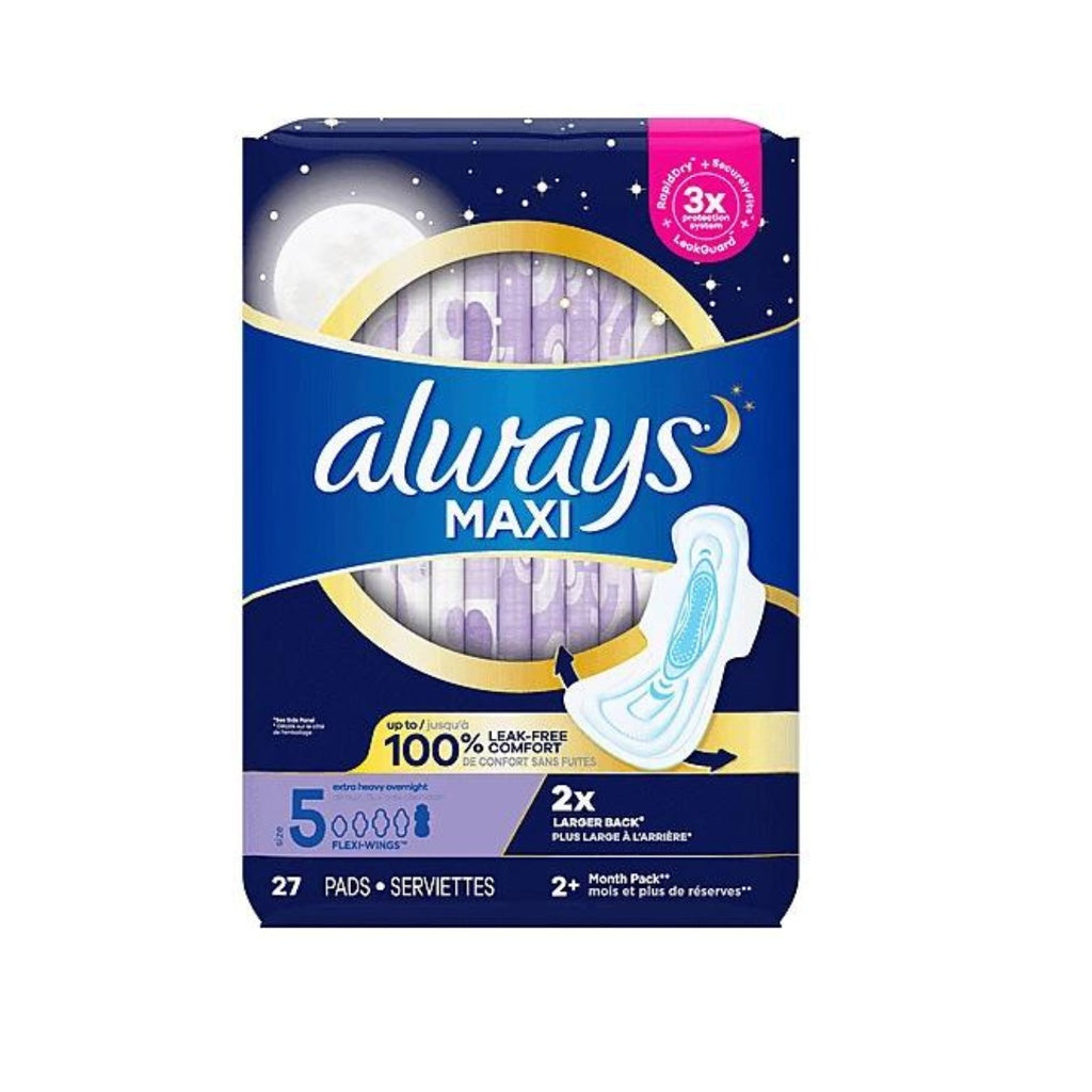 Always Maxi O/Night Xtra Hvy 27'S