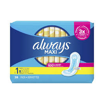 Always Maxi Regular No Wings 28'S