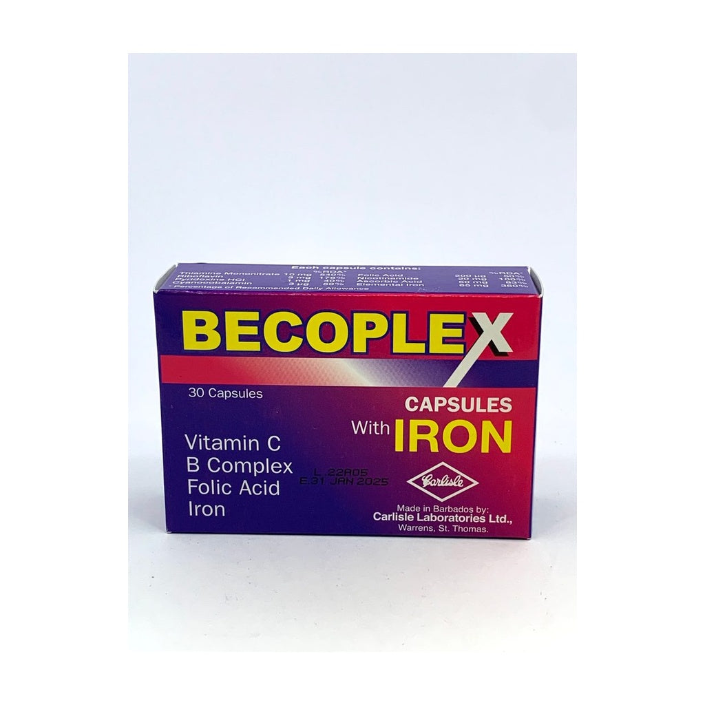Becoplex With Iron Caps 500'S