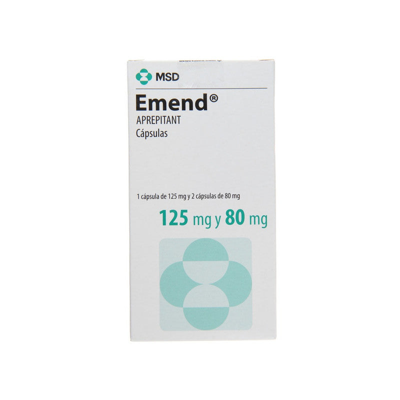 Emend 125Mg 1 & 80Mg 2 Caps