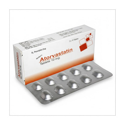 H2000 Atorvastatin 10Mg Tabs 3X10'S