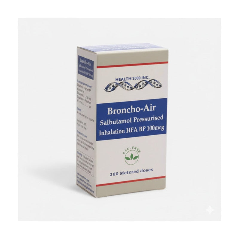 H2000 Broncho-Air (Salbutamol Pressurised Inhala