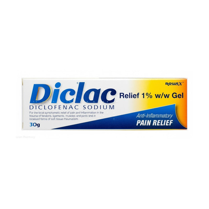 H2000 Diclofenac Sodium 1% Gel 30G