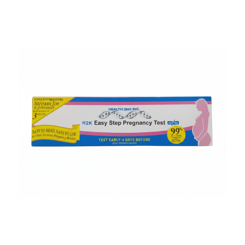 H2000 Easy Step Pregnancy Test Kits Midstream