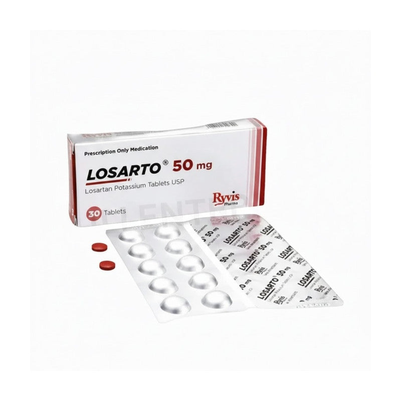 H2000 Losartan Potassium 50Mg Tabs 3X10'S