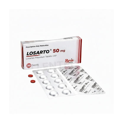 H2000 Losartan Potassium 50Mg Tabs 3X10'S