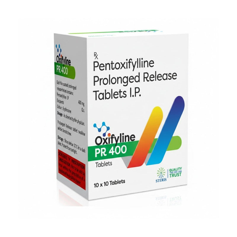 H2000 Pentoxifylline Sr 400Mg Tabs 100'S