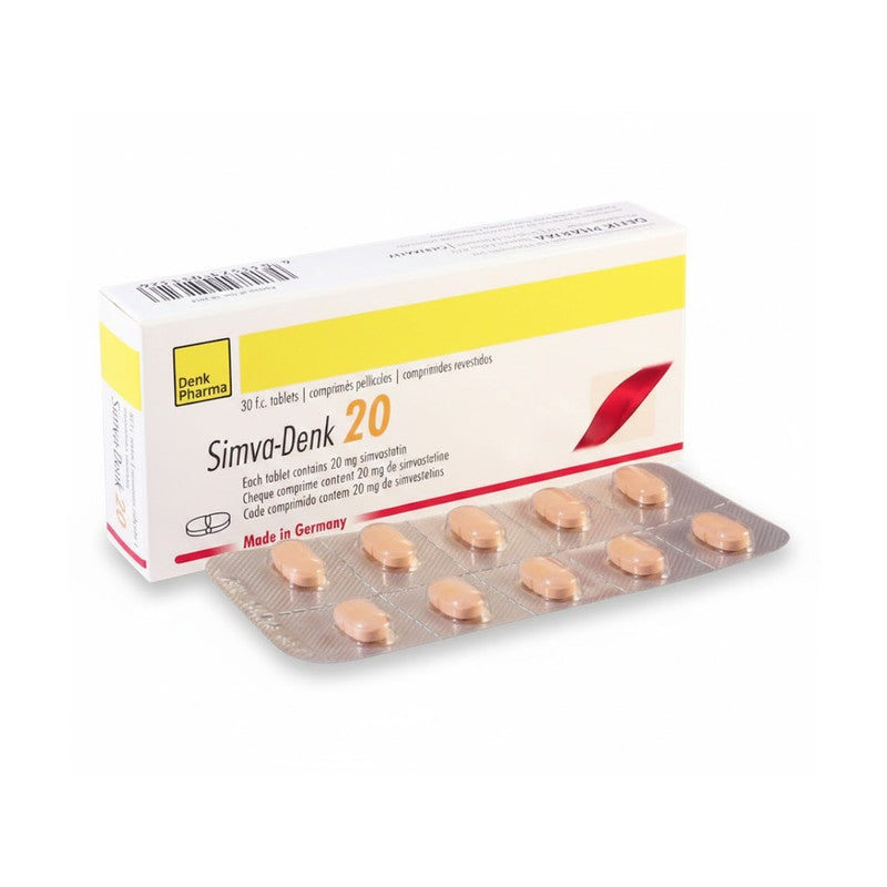 H2000 Simvastatin 20Mg Tabs 3X10'S