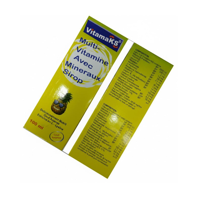 H2000 Vitamaks Multivitamins & Mineral Syrup 100Ml