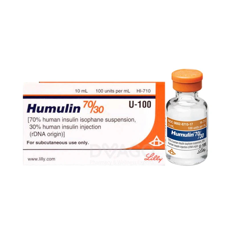 Humulin M3 (70/30) Insulin (100Iu/Ml) 10Cc