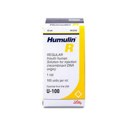 Humulin (R)Sol Insulin (100Iu/Ml) 10Cc