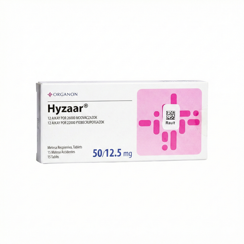 Hyzaar 50/12.5Mg Tabs 15'S