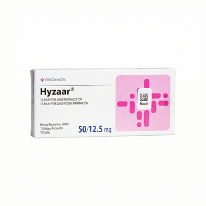 Hyzaar 50/12.5Mg Tabs 15'S