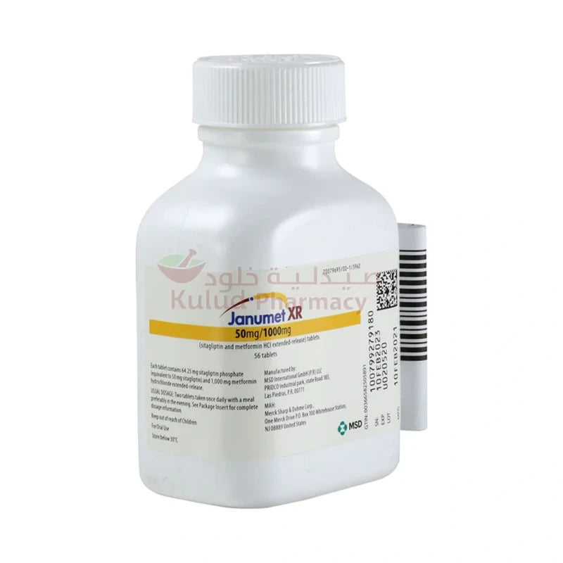 Janumet 50/1000Mg  Tabs 56'S