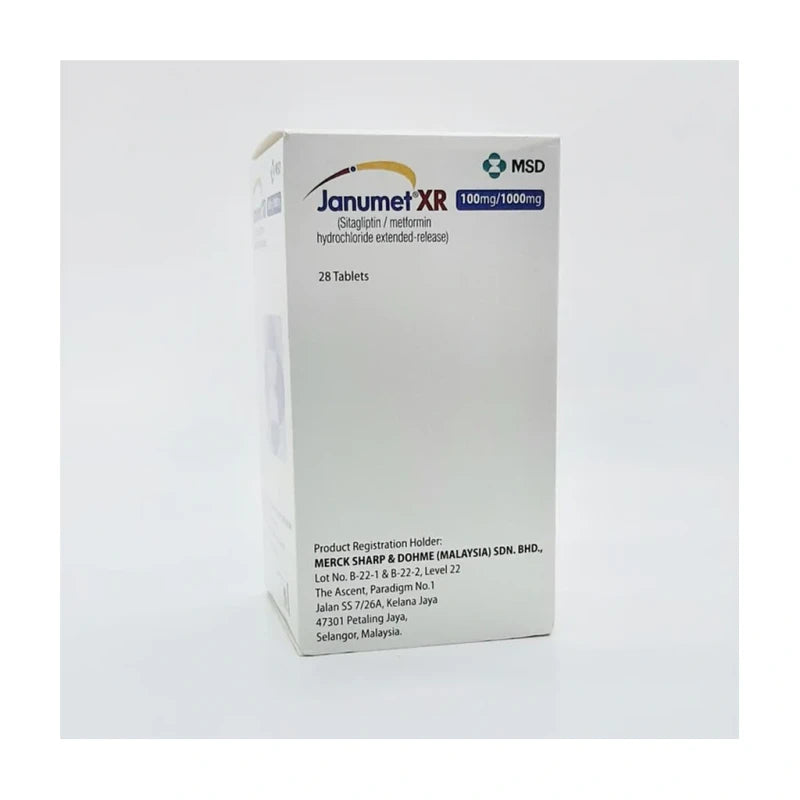 Janumet Xr 100/1000Mg  Tabs 28'S