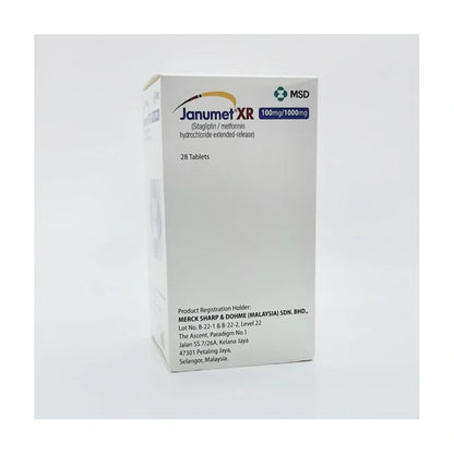 Janumet Xr 100/1000Mg  Tabs 28'S