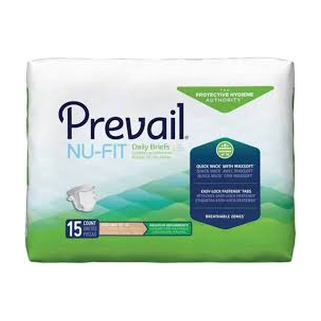 Nufit Adult Brief X-Large 4 X 15'S