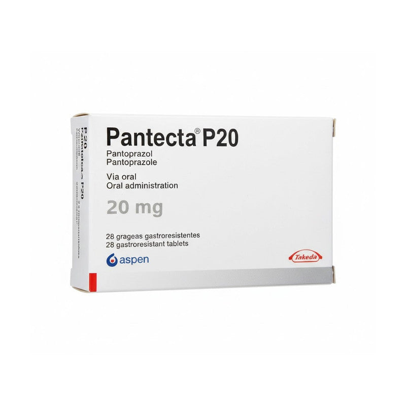 Pantecta P20 20Mg X 28 Tabs