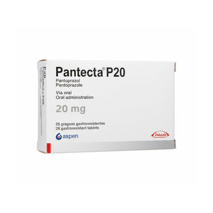 Pantecta P20 20Mg X 28 Tabs