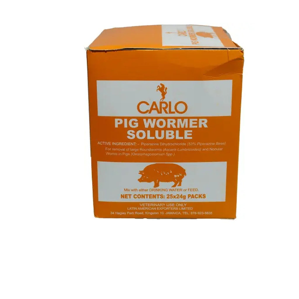Pig Worm Soluble 25X24G