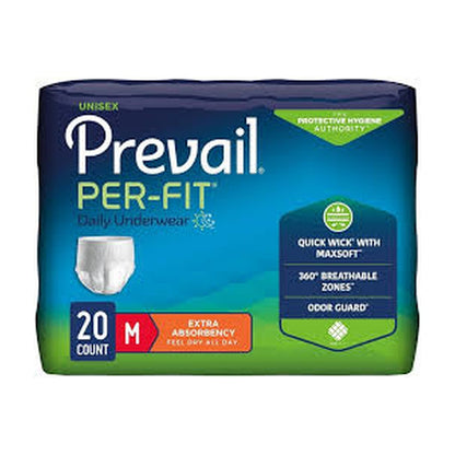 Prevail Extra Prot U/Wear Med. 6 X 10'S