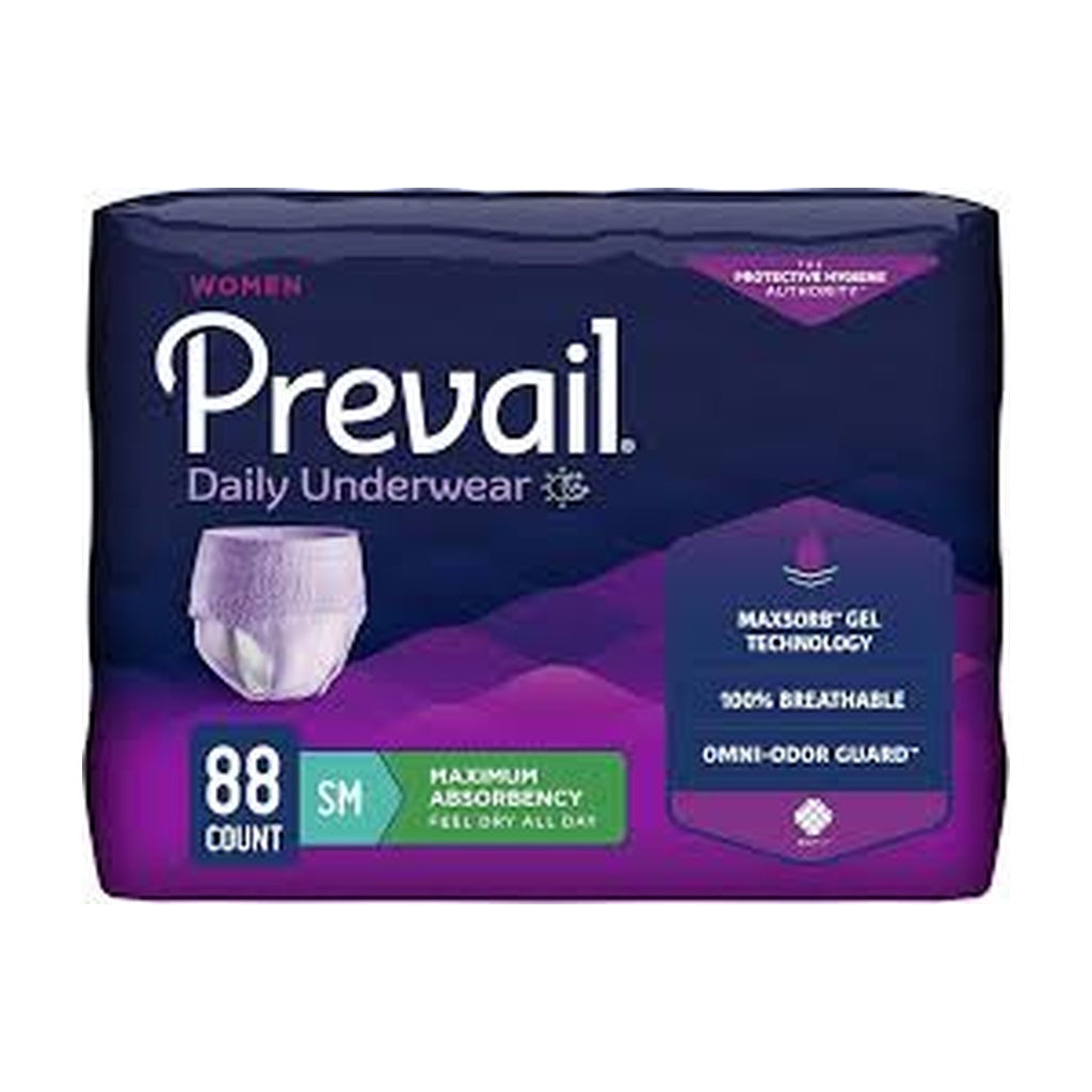 Prevail Prot.U/Wear Small 4 X 22'S