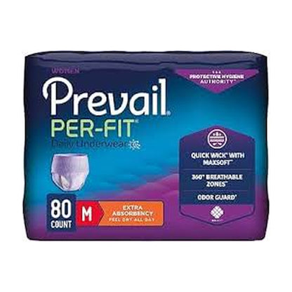Prevail Prot U/Wear Sml/Med For Women 4 X 20'S