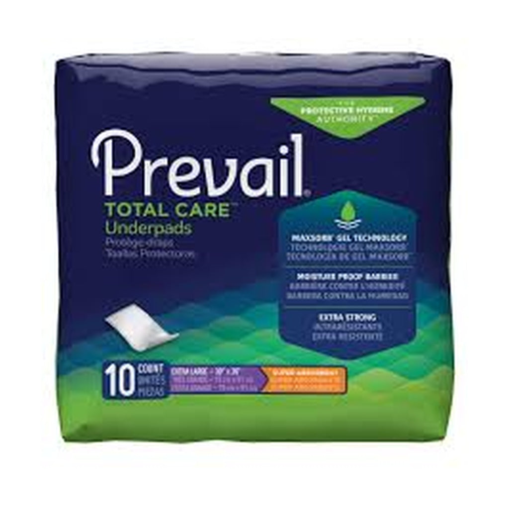 Prevail Underpads 30" X 36" 4 X 10'S