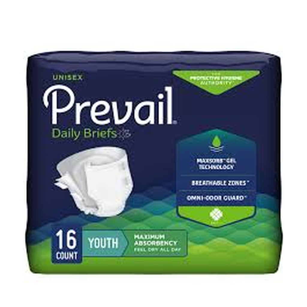 Prevail Youth Brief (Waist 15"-22") 6 X 16'S (Pv-015)