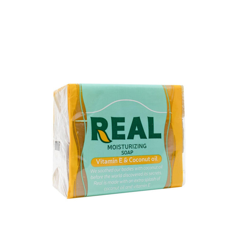 Real Soap Moist Vitamin E & Coconut Oil 125 Gm
