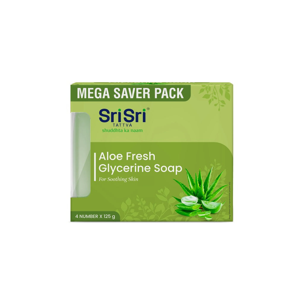 Real Soap Refresh Aloe & Glycerin 125 Gm