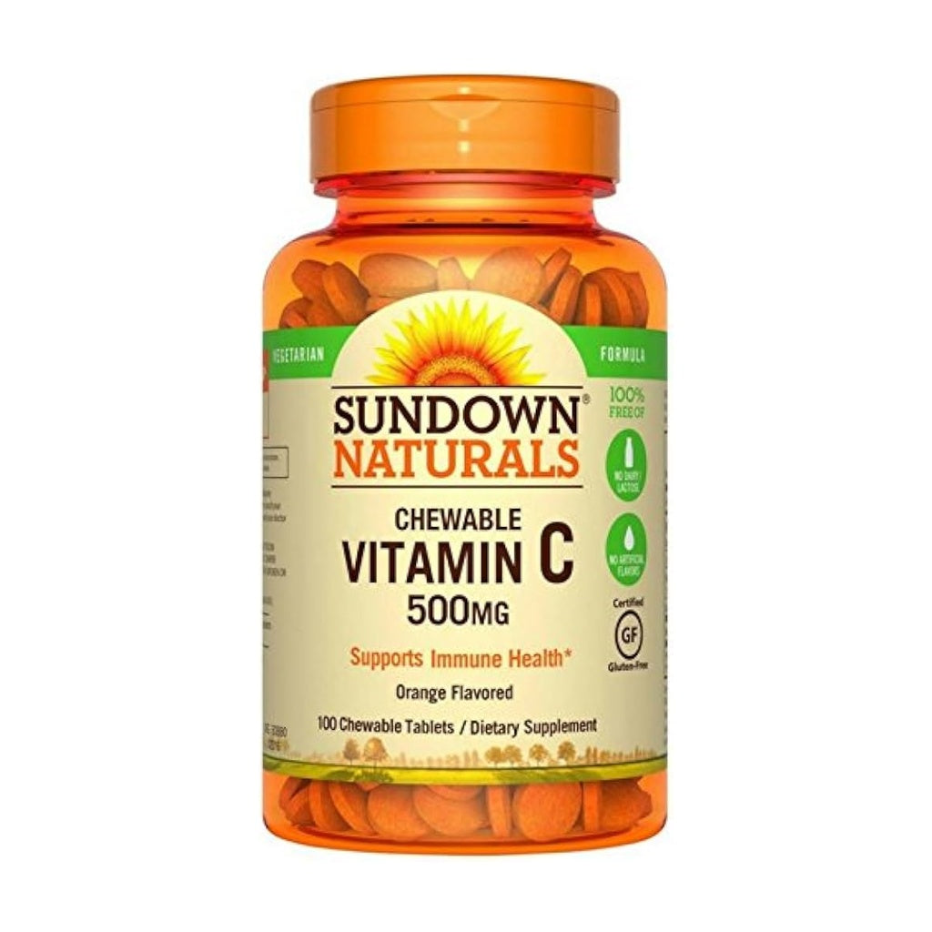 Sundown C-500Mg + Rosehips Chewables 100'S