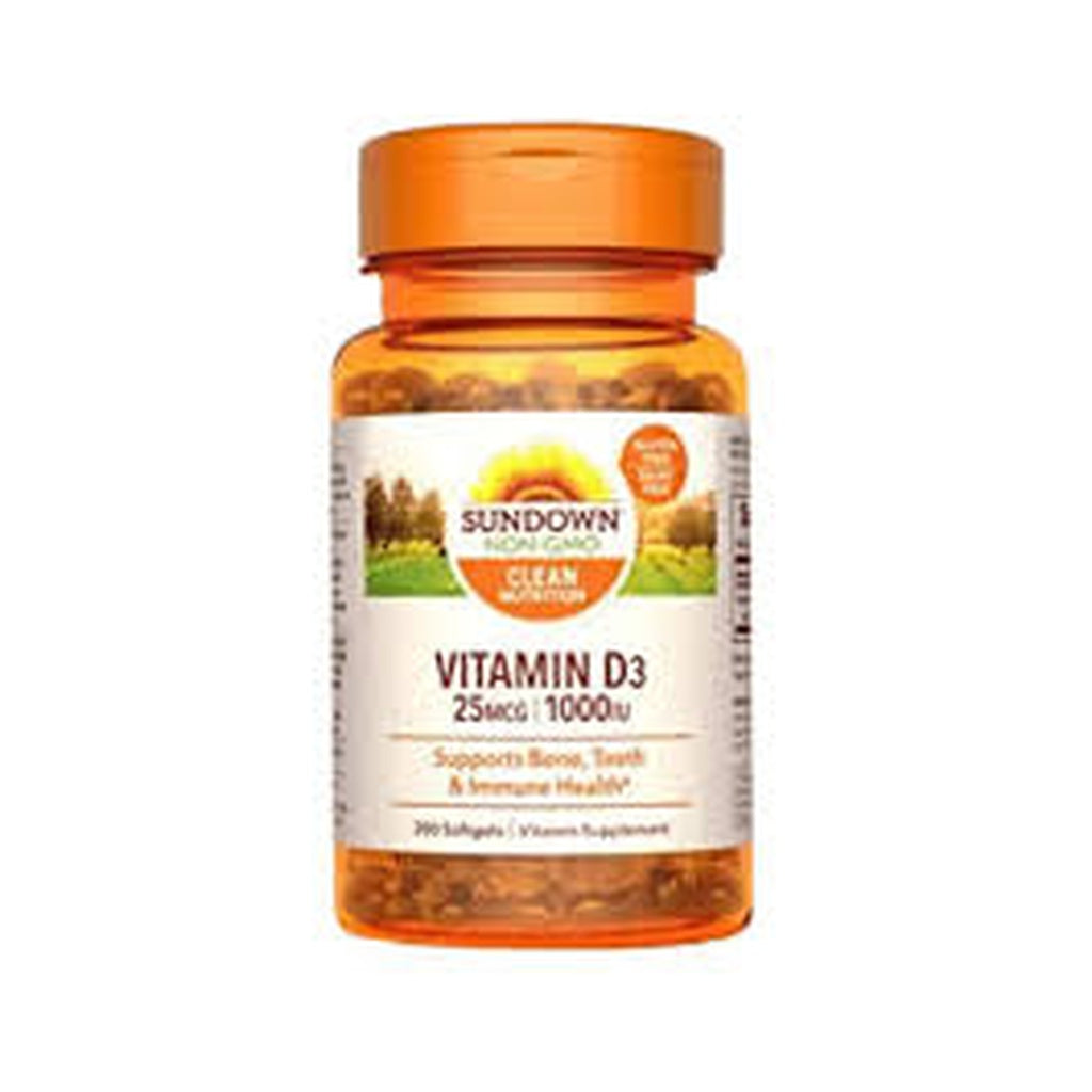 Sundown D3 1000 Iu Softgels 200'S