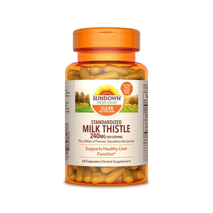 Sundown Milk Thistle 240Mg Xtra 60'S