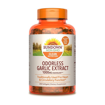 Sundown Odorless Garlic 1000Mg 250'S