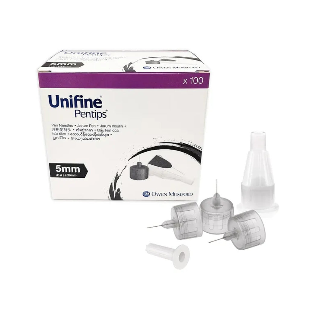 Unifine Insulin Pen Needles 31G 5Mm 100'S