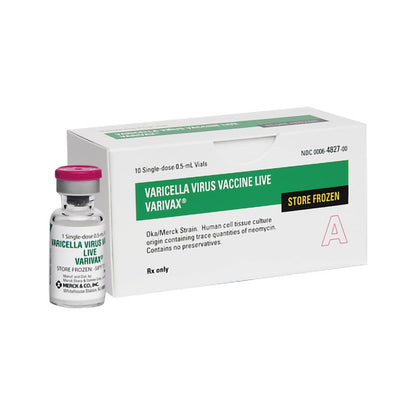 Varivax Vaccine Single Dose Vial