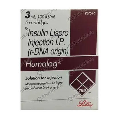 Humalog Insulin (100Iu/Ml) 10Ml